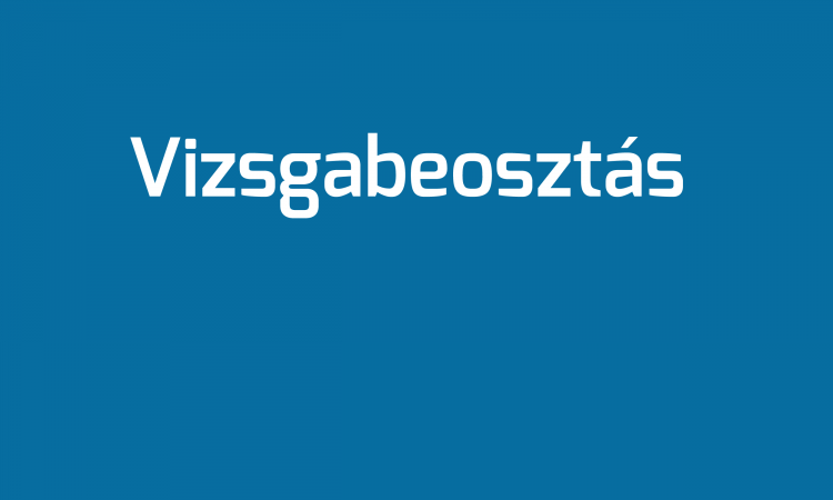 vizsgabeosztas